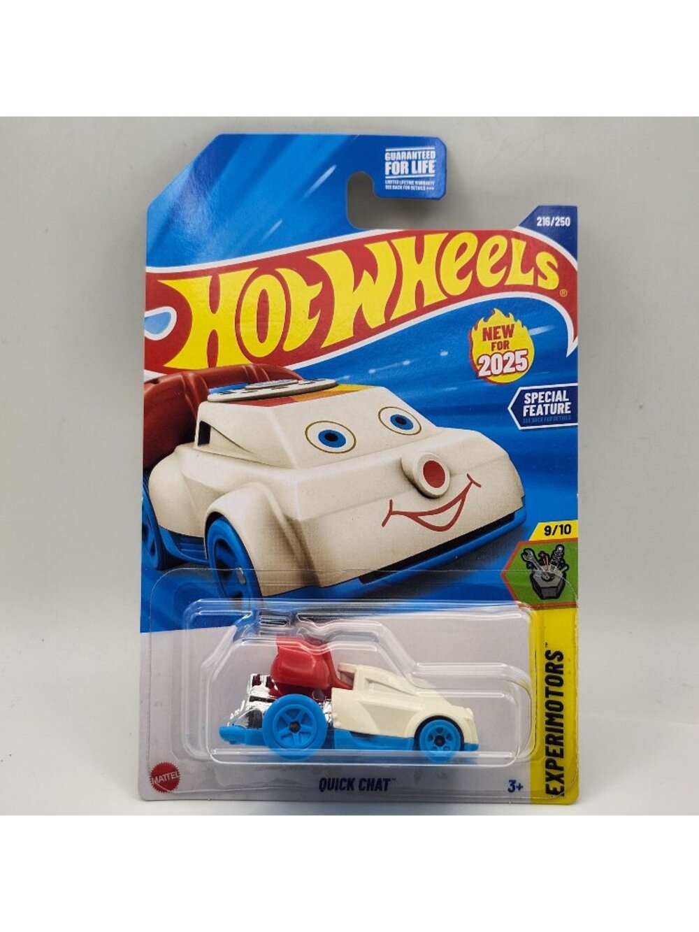 Hot Wheels Quick Chat New 2025 Experimotors 9/10 216/250 Fisher Price Chatter